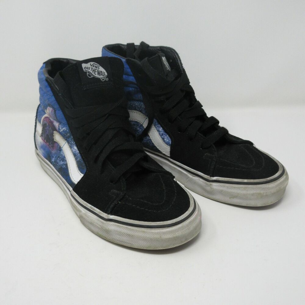 Vans Shark Week Sk8 Hi Great White Shark Mens Black Size 5